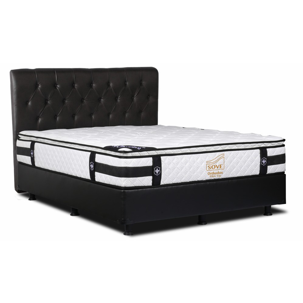 

JYSK Kasur Mattress Sove Orthodox Divan Paris Headboard Monaco 120x200