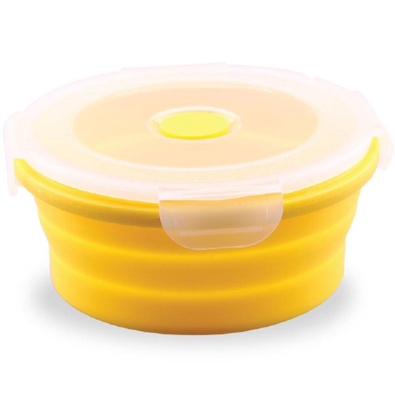 Babysafe Silicone Container Yellow 600 ML SC04Y