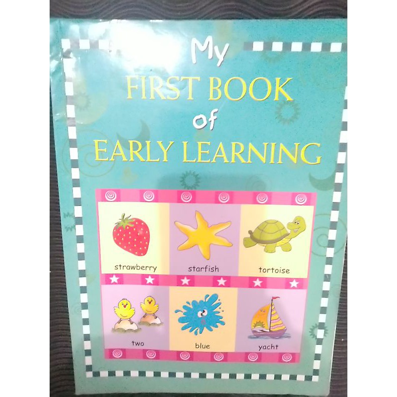 Buku Anak My First Book of Early Learning* (Preloved)