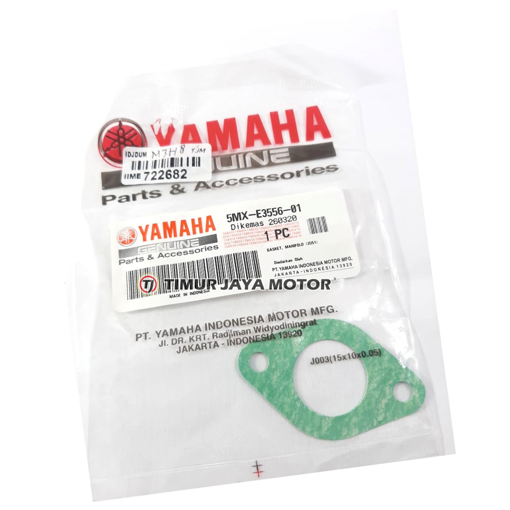 GASKET PACKING PERPAK MP MIO SPORTY ORIGINAL YGP 5MX-E3556-01 Kode 722682
