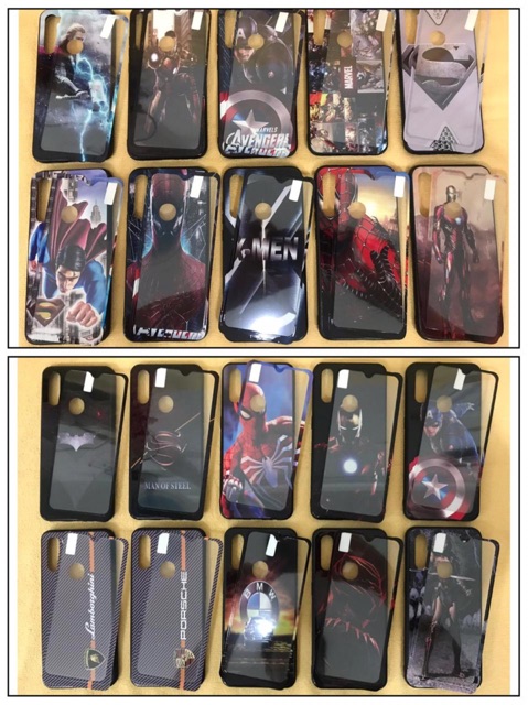 CASE BONUS TEMPEREDGLASS SUPERHERO SAMSUNG/OPPO