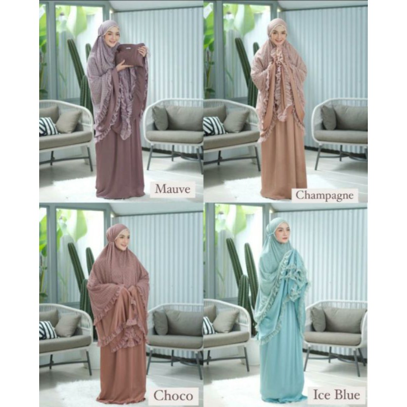 ❗SALE❗Mukena Gandari Prayer Set Eyberli / eyberli.id / eyberli