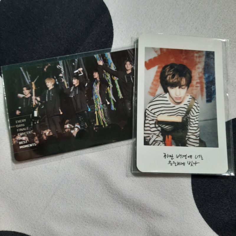 DAY6 Photocard/Polaroid Standee The Best Moment TBM Jae + Photocard Grup DVD TBM (Take All Only)