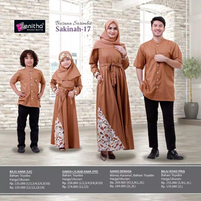SARIMBIT KELUARGA BUSANA MUSLIM ZENITHA - SAKINAH  17