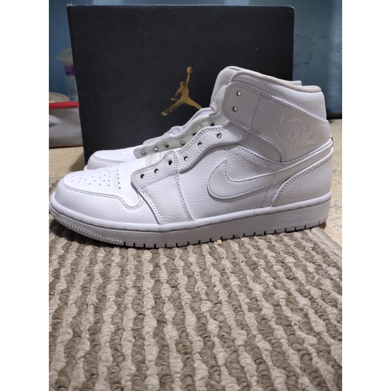 Nike air jordan 1 mid white