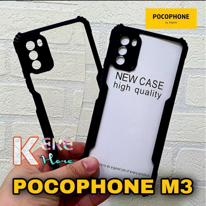 CASE POCO M3 CASE ARMOR SHOCKPROOF XIAOMI POCOPHONE M3