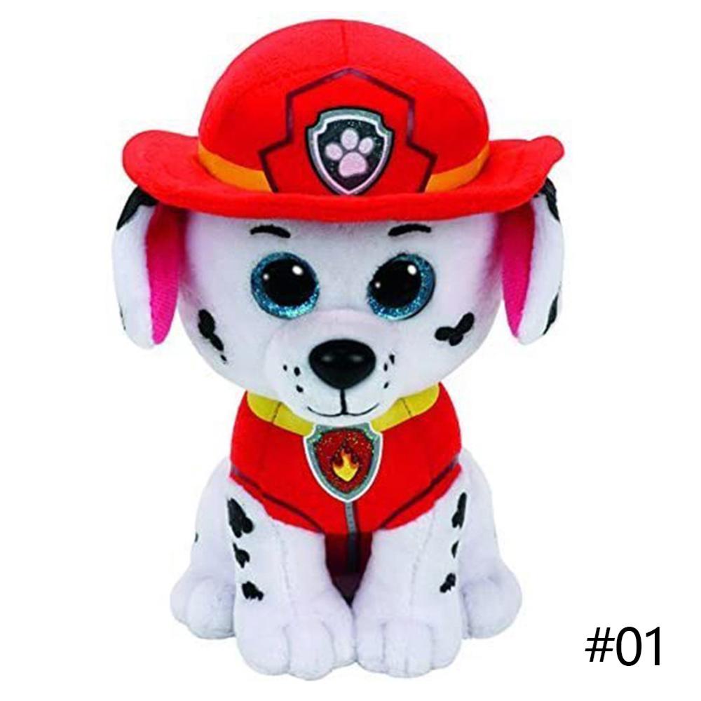 Timekey Mainan Boneka Stuffed Plush Anjing Paw Patrol 15cm Untuk Hadiah Natalulang Tahun Anak C7L8