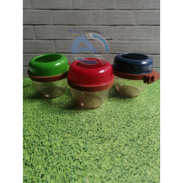 TEMPAT PAKAN MINUM BURUNG PERKUTUT NO1 CEPUK OPAL MODEL LAMA