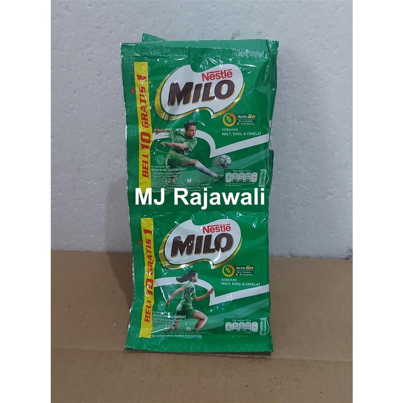 

Susu Milo Nestle Coklat 22 gram - Renceng