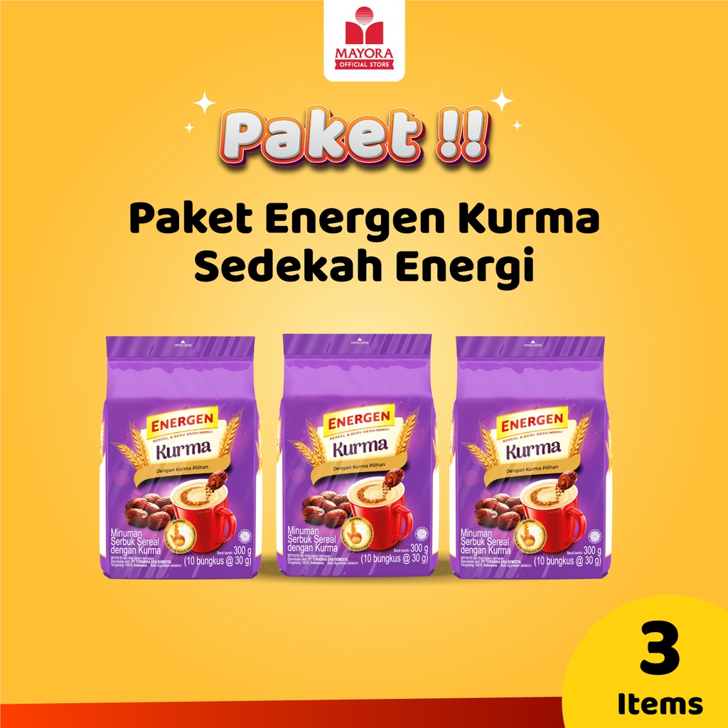 

Paket Energen Kurma Sedekah Energi