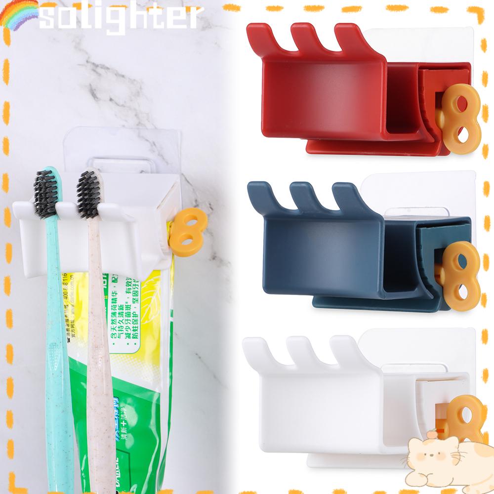 Solighter Alat Pemeras Pasta Gigi Manual Reusable