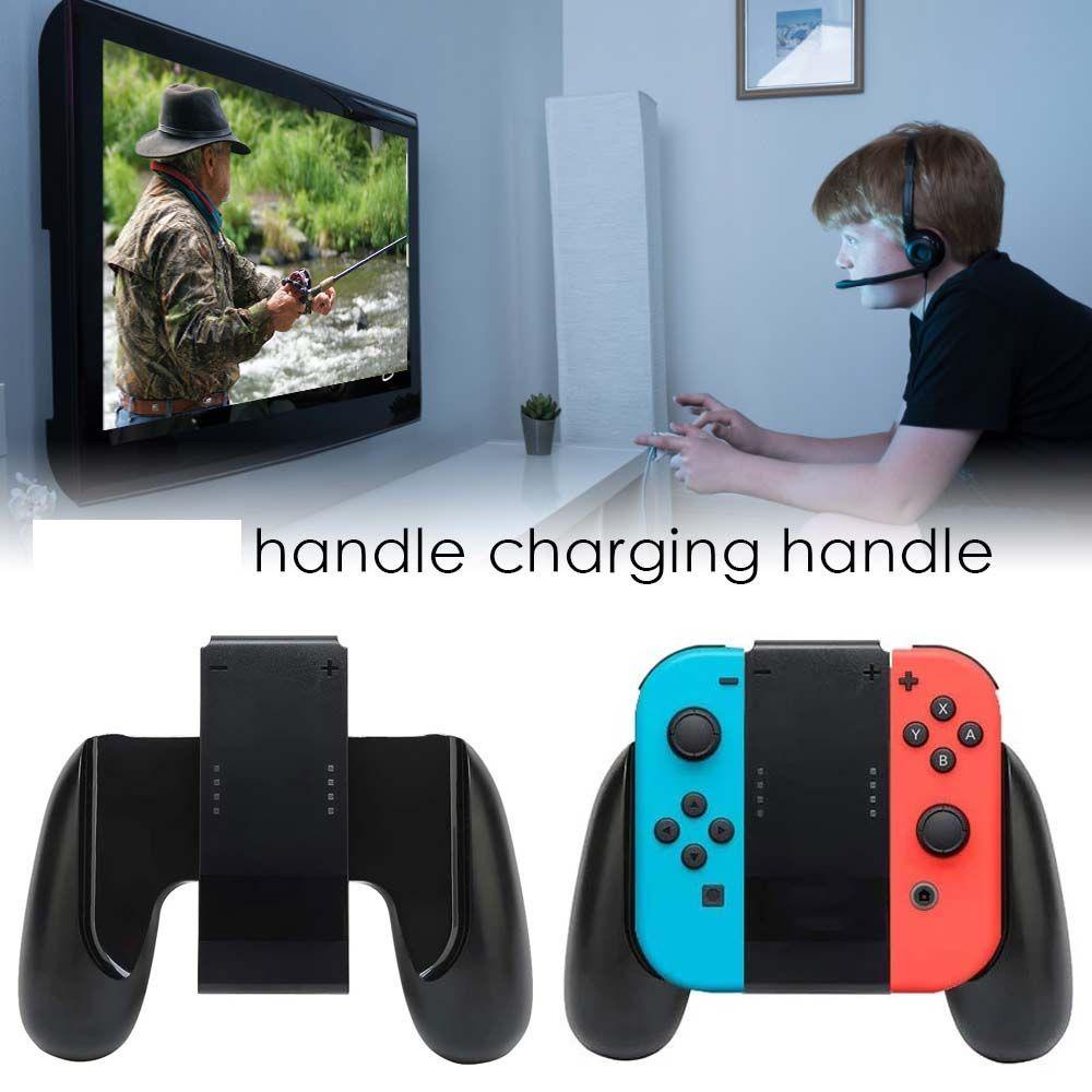 TOP Untuk Nintendo Switch Gaming Grip Game Controller Charger Charging Grip Grip Handle Charging