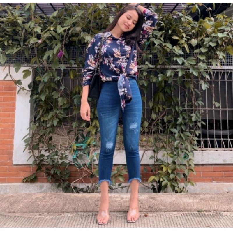 preloved alysa jeans kienka outfit