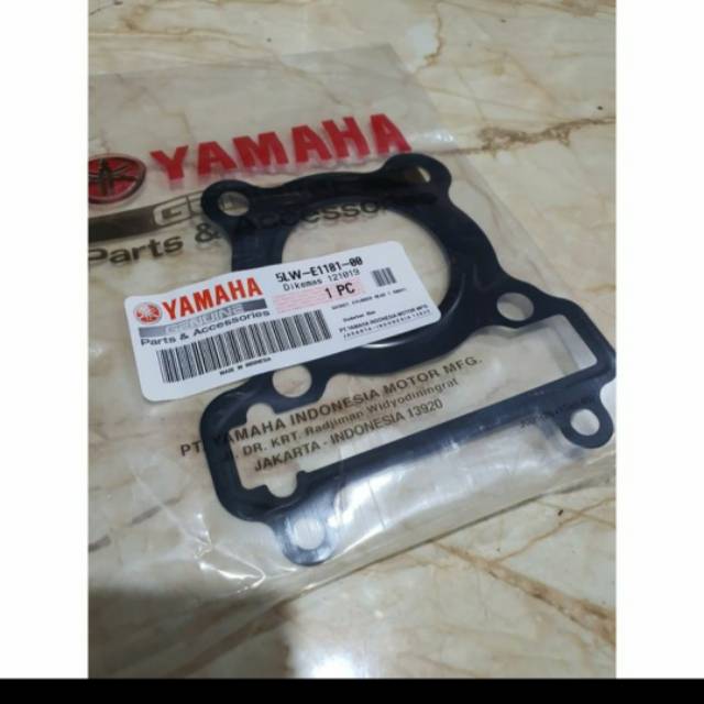 PAKING BLOK ATAS HEAD MIO SPORTY ASLI ORI YAMAHA 5LW E1181 00