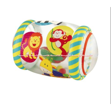 ELC Jungle Roll Around 6-24Month Mainan Balon Tiup Rolling Guling Anak Inflatable Barrel Jungleroll