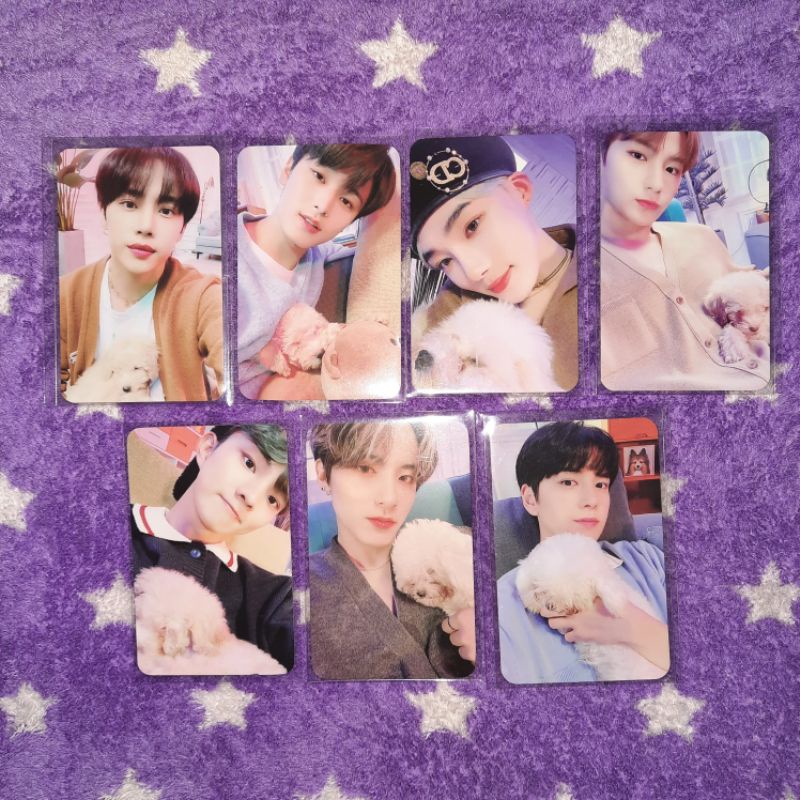 The Boyz photocard benefit withdrama3 wd3 guguk puppy younghoon juyeon hyunjae sunwoo eric chamgmin 