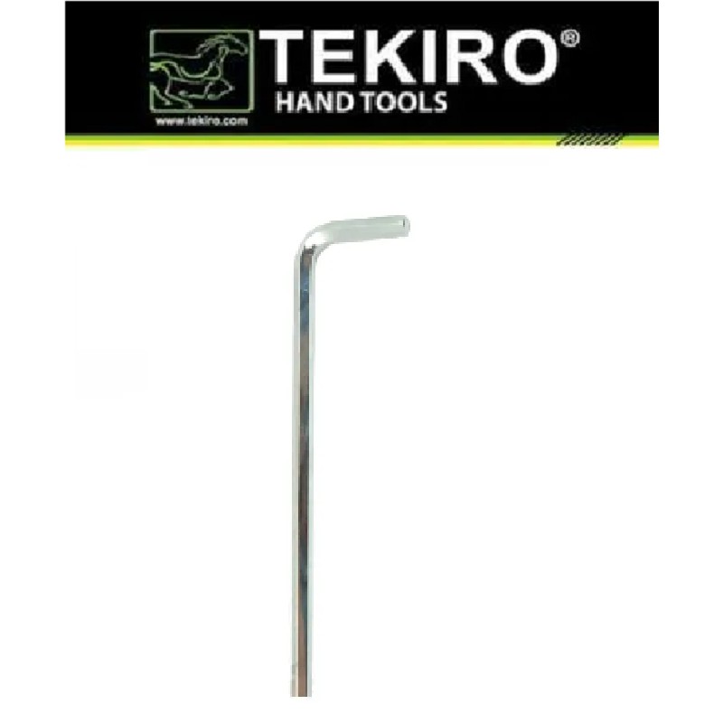 TEKIRO Kunci L Panjang 4 mm 5 mm 6 mm 8 mm 12 mm /  Kunci L 4mm 5mm 6mm 8mm 12mm Hex Key Long Chrome Vadium