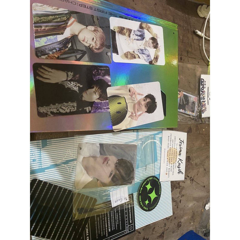 WTS TREASURE POSTCARD PC CHAPTER 3 JUNKYU, JUNGHWAN, MASHIHO, HARUTO, KTOWN