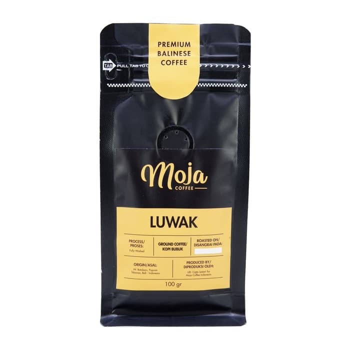 

Moja Coffee - Kopi Luwak Bubuk 100gr