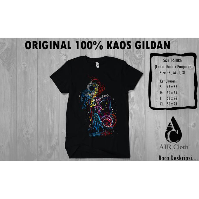 Kaos / Baju Distro Wayang / Custom Design