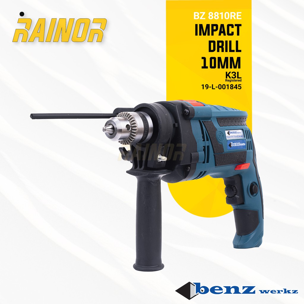 Mesin Bor Beton Impact Drill 10mm Benz