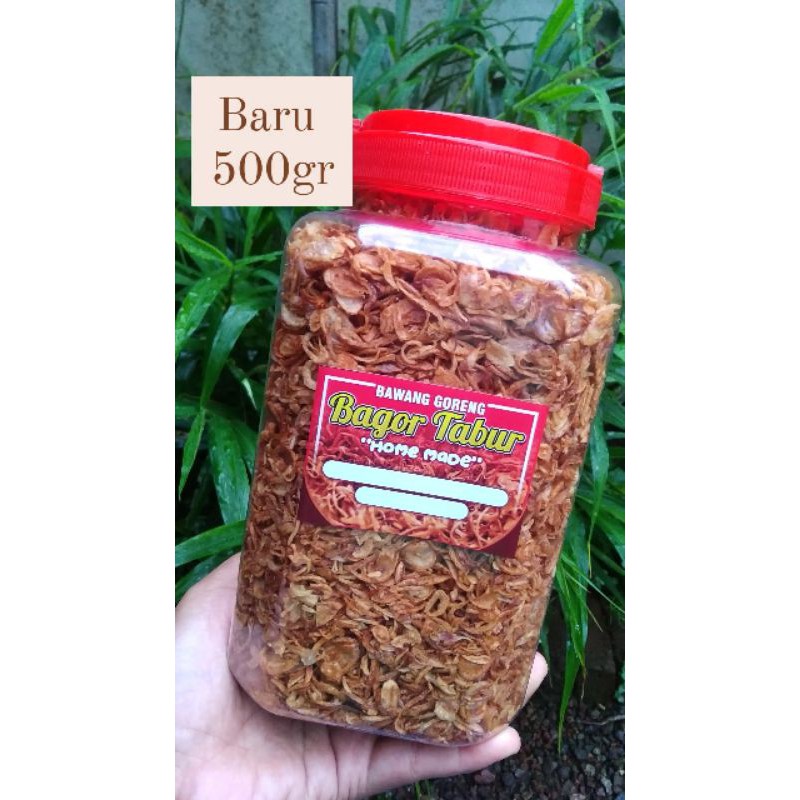 

bawang goreng asli 500gr/ pelengkap makanan/ taburan makanan