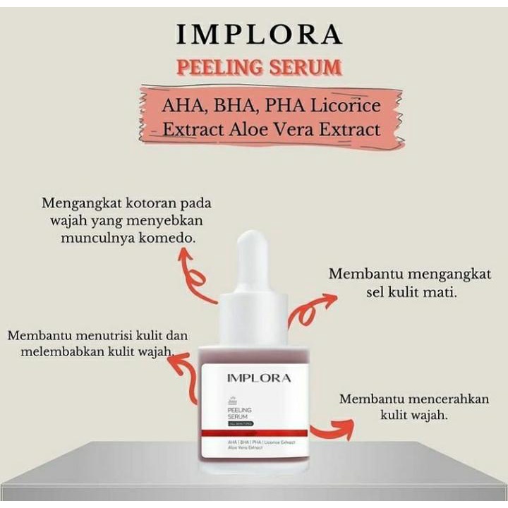 IMPLORA Peeling Serum 20ml | implora