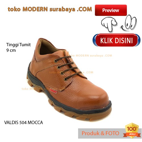 VALDIS 504 MK sepatu kerja pantofel pria safety