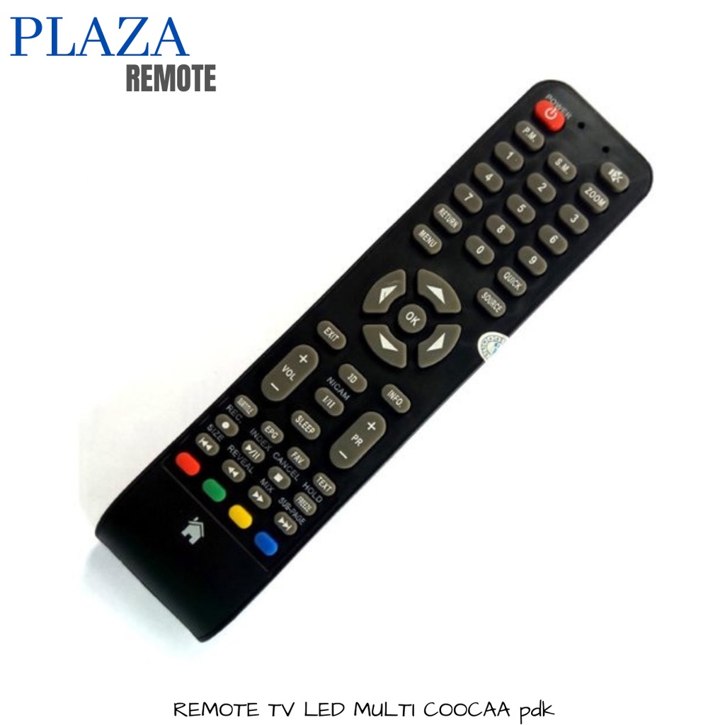 REMOT REMOTE TV COOCAA LCD LED PJG