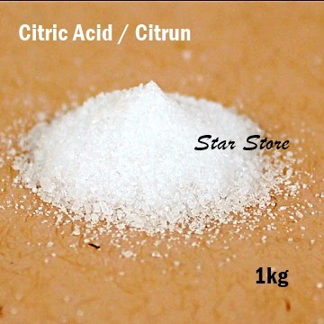 Asam Sitrun / Citric Acid / Citrun Import 1kg