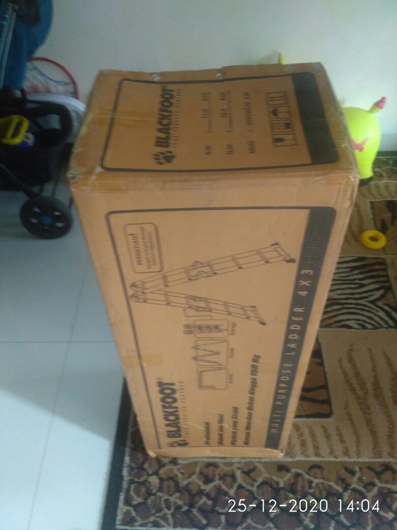 Tangga Bangunan Multifungsi / Multi Purpose Ladder blackfoot 3,47 M