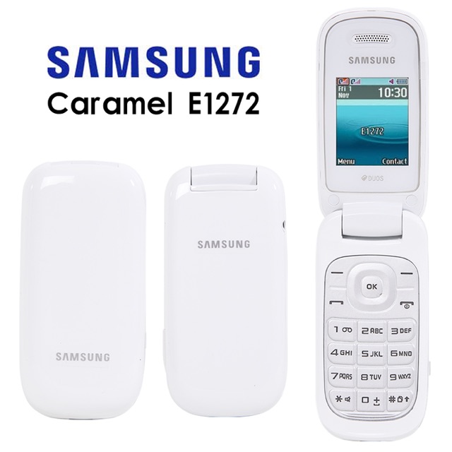 SAMSUNG CARAMEL E1272 TERMURAH  HP SAMSUNG  hp jadul samsung lipat-1