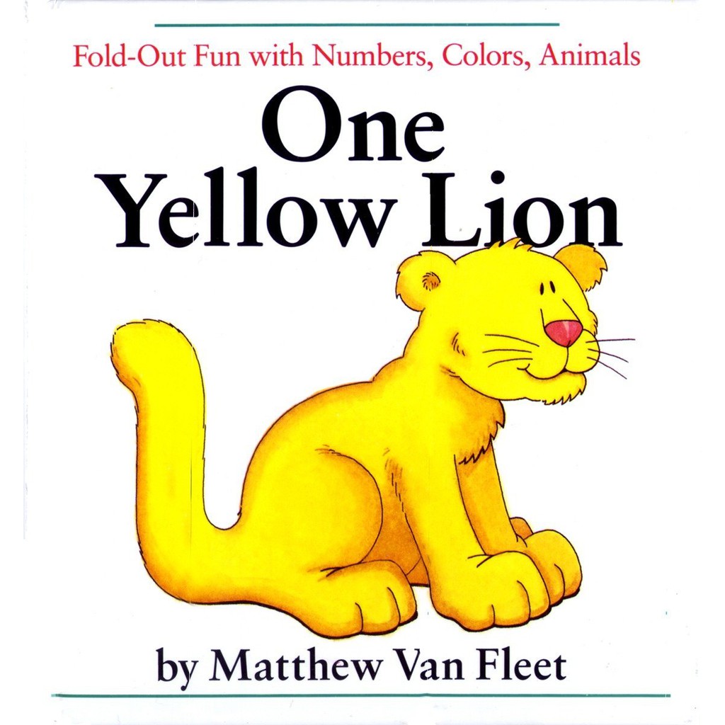 One Yellow Lion by Matthew Van Fleet