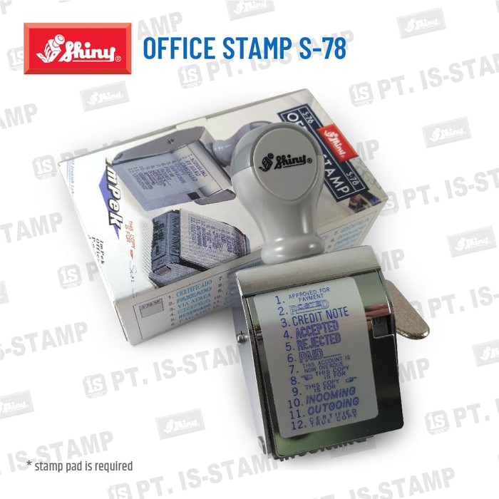

Unik Shiny Office Stamp S 78 Berkualitas
