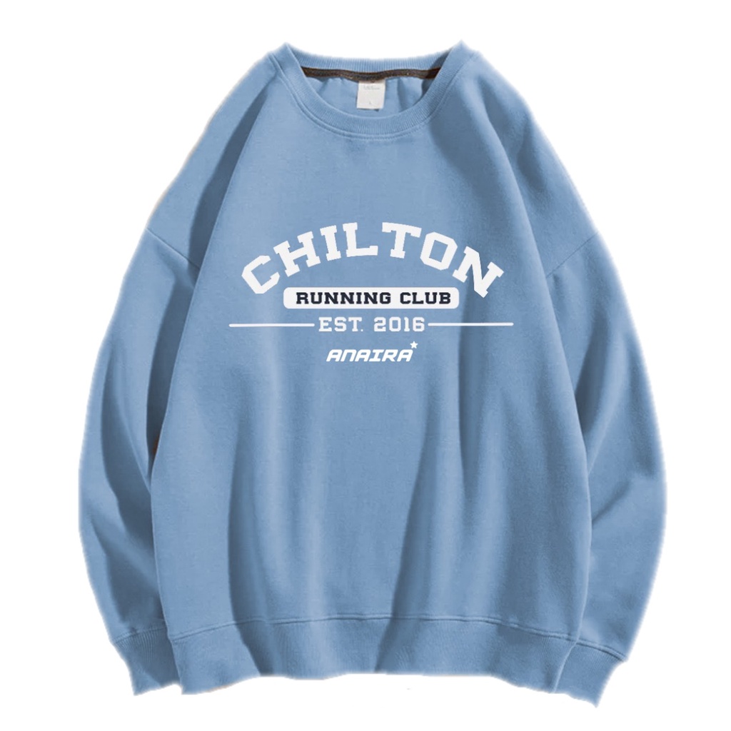 CHILTON SWEATER CREWNECK PRIA WANITA Size M-XXL ANAIRA