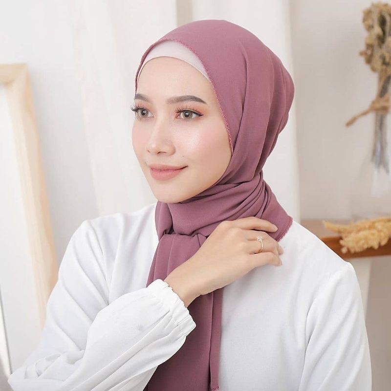 ALGHANI - PASHMINA BASIC SHAWL CROCHET SULAM EMBORDY