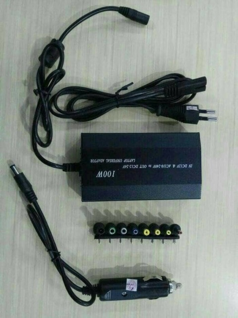 Charger Laptop adaptor universal car power inverter mobil dan pln