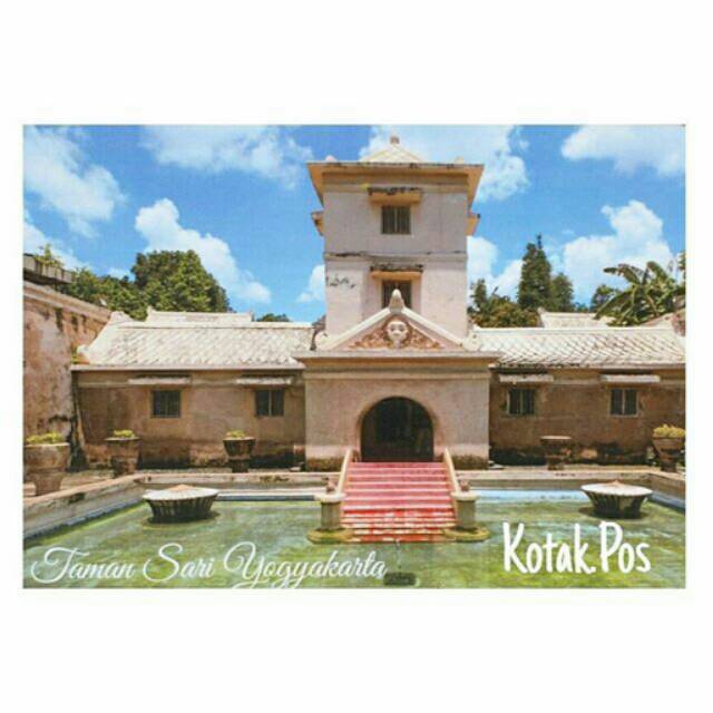 

TAMAN SARI JOGJA YOGYAKARTA KHAS PEMANDANGAN WISATA INDONESIA KARTU POS POSTCARD SURAT FILATELI UNIK