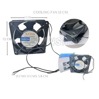 MINI COOLING FAN 12 CM / COOLING FAN 12CM / KIPAS ELEKTRONIK (AC 220V)