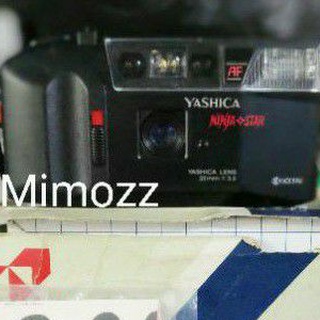 Sale Motorized Analog Auto Focus Camera Yashica Ninja Star Kamera