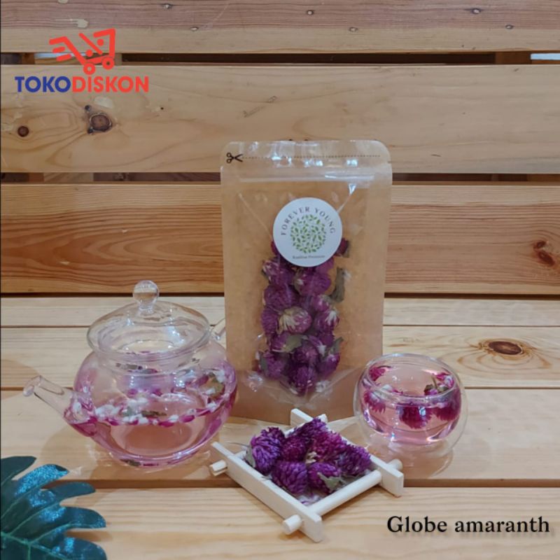 

Teh Bunga Kering - Globe Amaranth Tea // Premium