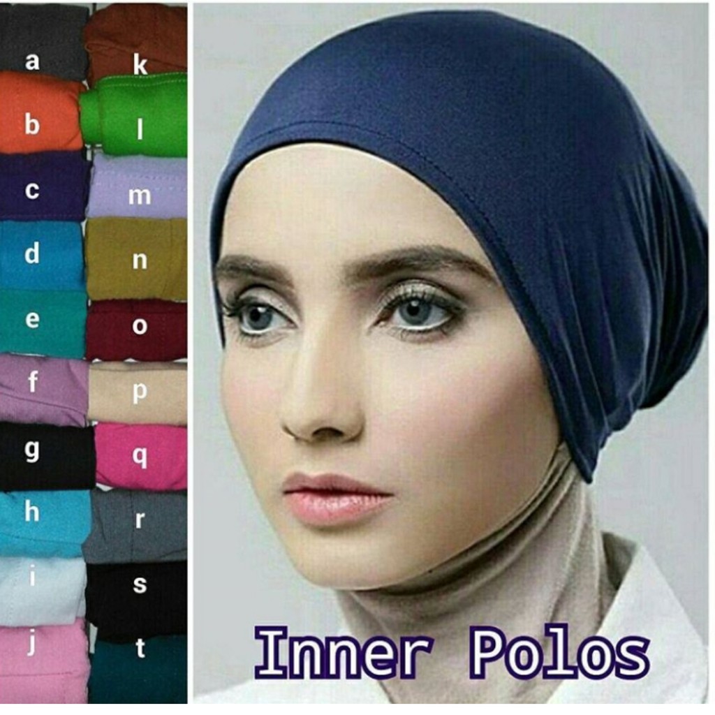 6 POTONG INNER POLOS RANDOM/ CIPUT POLOS/ DALAMAN JILBAB/ DALAMAN JILBAB POLOS/ DALAMAN JILBAB MURAH