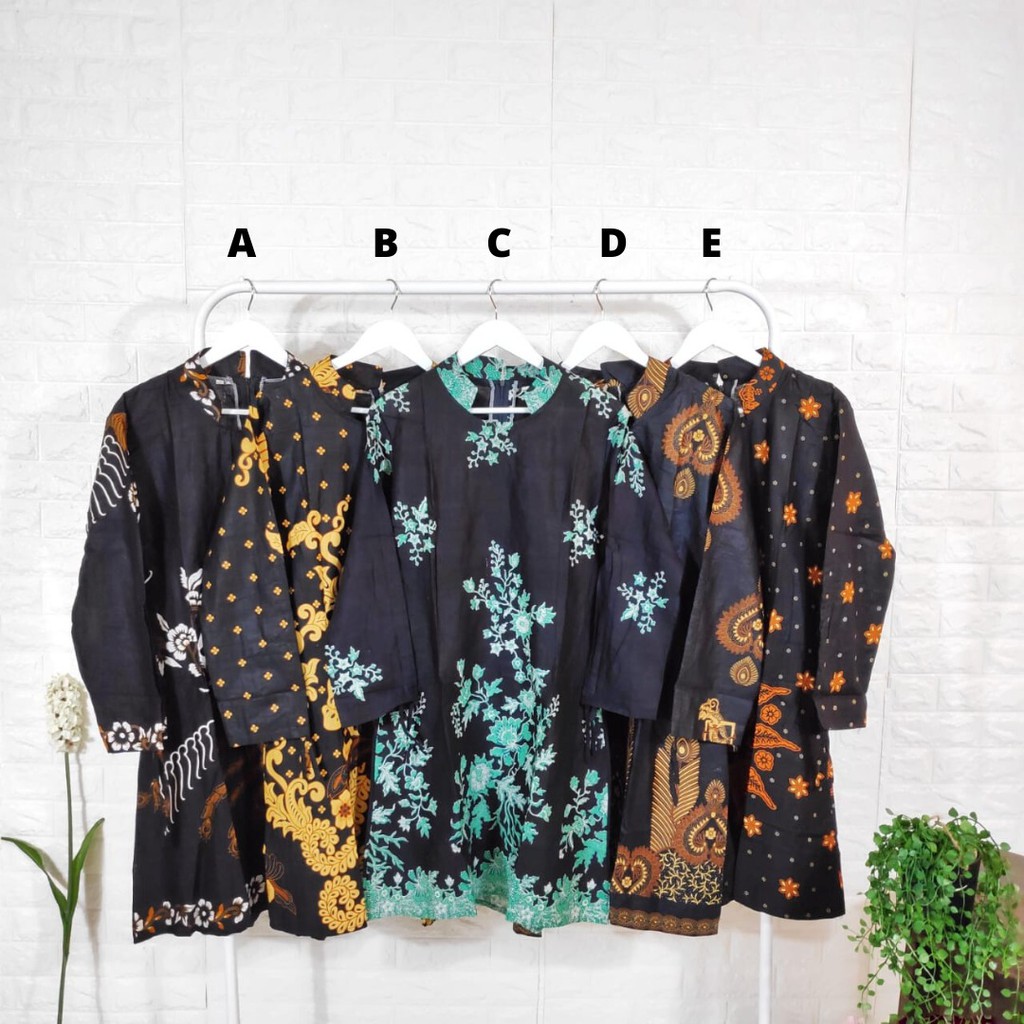 (COD) Daily Things Tunik Batik Lasmaya Fit XL LD 100cm