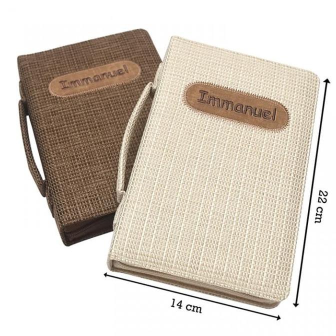 

Sampul Alkitab Sedang - Immanuel Sedang - Sampul Buku - Coklat Muda Kode 451