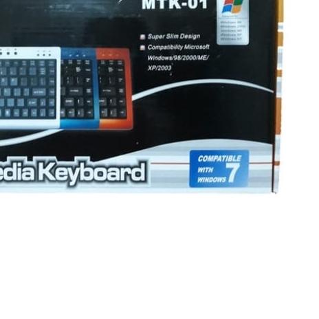 ☻ M-Tech MTK-01 Keyboard Mini Multimedia USB 2.0 Keyboard External For PC Laptop ♤