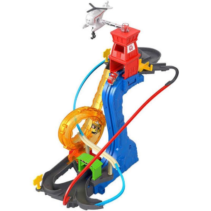 Thomas Motorized Rescue Track Thomas Motorized Minis Helicopter / Mainan Anak Thomas