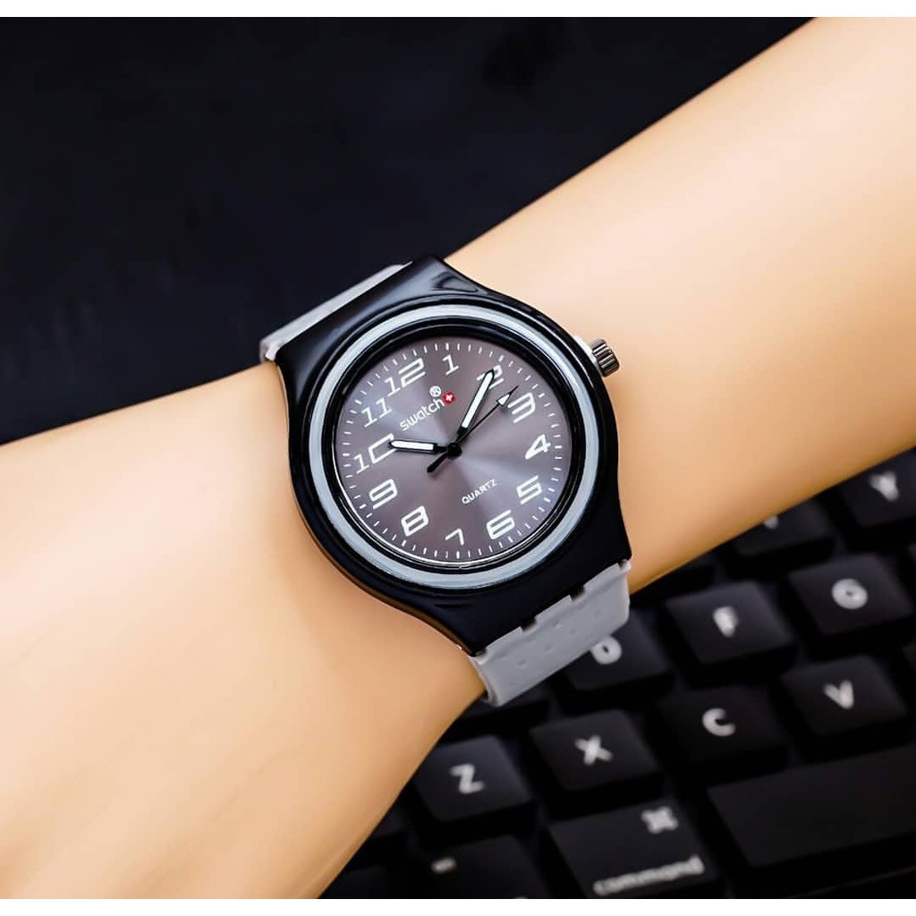 PROMO  JAM TANGAN ANAK CANDY RUBBER SWATCH