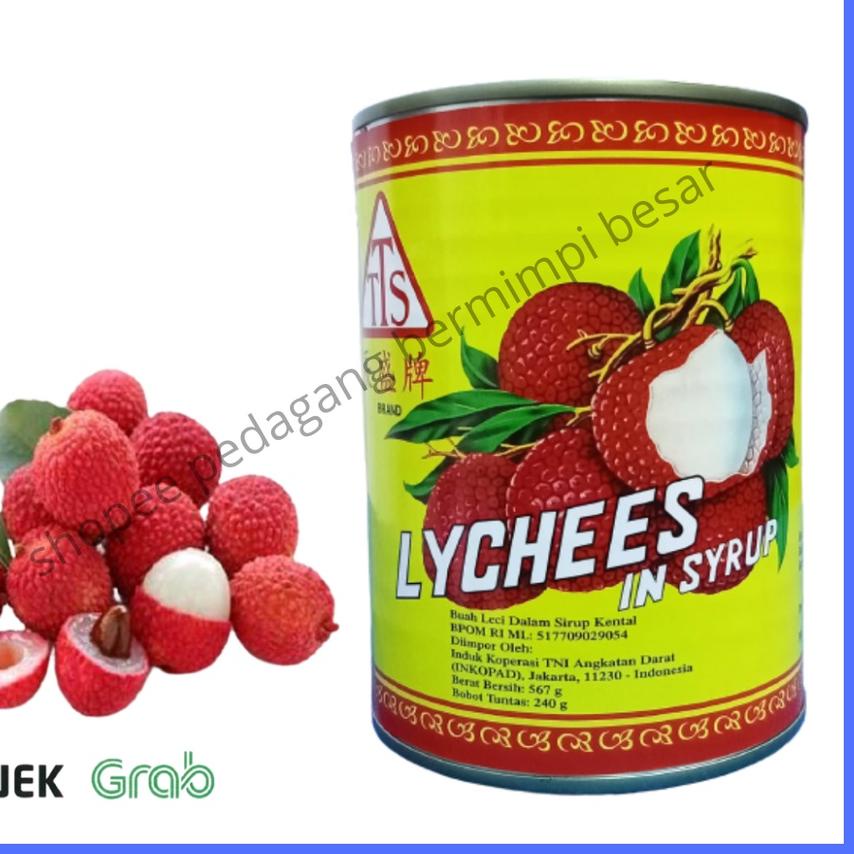 

LANGSUNG BELI TTS Lychee In Syrup 567g/ Leci Kaleng / Lychees In syrup 567gr / TTS Lychee kaleng buah / Leci kaleng buah / leci buah kaleng D94;