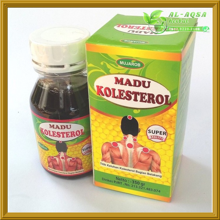 

MADU KOLESTEROL 350 Gram - Mujarob