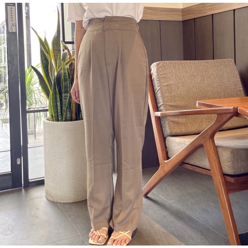 CELANA WANITA KEKINIAN / CELANA KULOT / CELANA HIGHWAIST